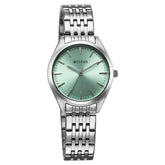 Titan Workmode Quartz Analog Women's Watch With Green Dial With Stainless Steel Strap,95322SM01