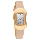 Titan Raga Glimmers Quartz Analog Women's watch with Pink Mother Of Pearl Dial and Pink Leather Strap, 95340WL01