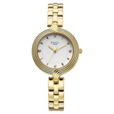 Titan TI-95346YM01 white dial women watch