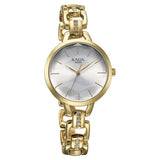 Titan Raga Women's Analog Watch Silver Dial With Golden Stainless Steel Strap , 95352YM01