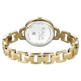 Titan Raga Women's Analog Watch Silver Dial With Golden Stainless Steel Strap , 95352YM01