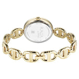 Titan Raga Women's Analog Watch Champagne Dial With Golden Stainless Steel Strap , 95353YM01