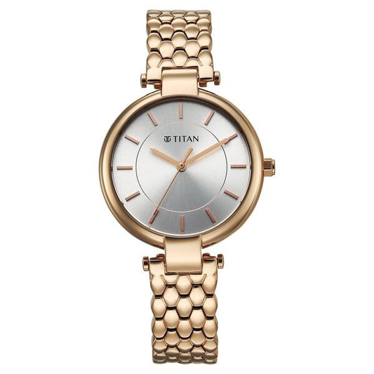 Titan, Men's, Analog Watch, Silver Dial, TI-95358WM01