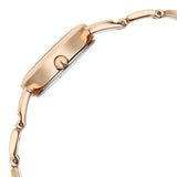 Titan Raga Glimmers Quartz Analog Women's Watch with Pink Dial and Rose Gold Metal Strap, 95362WM01