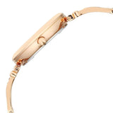 Titan Raga Glimmers Quartz Analog Women's watch with Mother of Pearl Dial and Rose Gold Metal Strap, 95363WM01