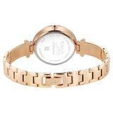 Titan Raga Glimmers Quartz Analog Women's watch with Mother of Pearl Dial and Rose Gold Metal Strap, 95363WM01