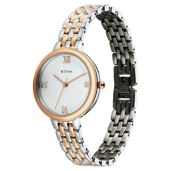 Titan, Men's, Analog Watch, White Dial, TI-95364KM01