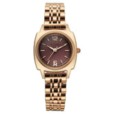Titan TI-95366WM01 gold dial women watch