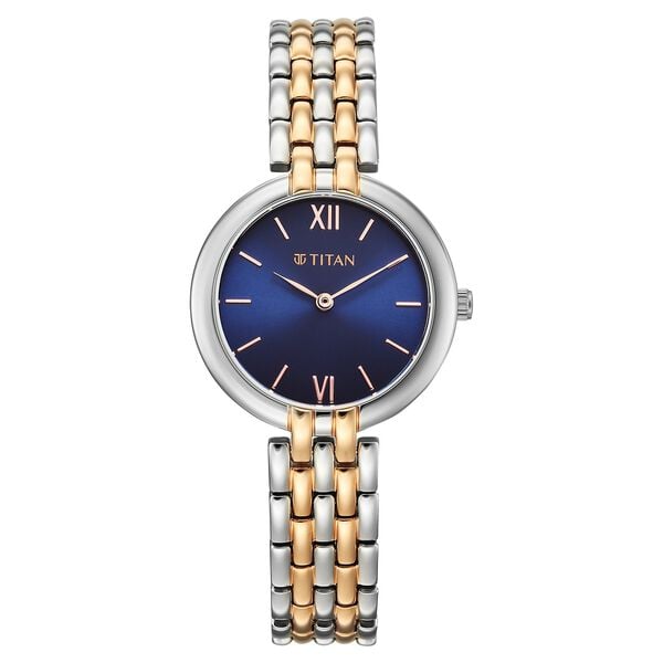 Titan, Men's, Analog Watch, Blue Dial, TI-95368KM01