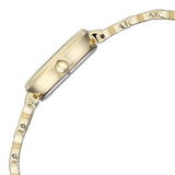Titan Womens Raga Spotlight Analog Watch White Dial with Gold Stainless Steel Band ,95421YM01
