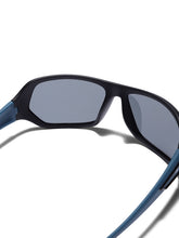 Fastrack P322BK3PV Men's Wraparound Sunglasses Grey / Black Lens