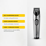 Wahl Silver Trim Cord/Cordless Trimmer, Professional 9891-027 |