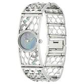 Titan Raga Women's Watch Analog Mother of Pearl Dial With Silver Stainless Steel Band, 9932SM01
