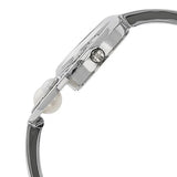 Titan Raga Women's Watch Analog Mother of Pearl Dial With Silver Stainless Steel Band, 9972SM01