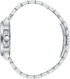 Lee Cooper Men's Date Analog Watch with Red To Black Dial and Stainless Steel Band, LC08395.380