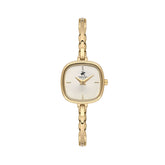 Beverly Hills Polo Club Women's Watch Analog White Dial with Gold Stainless Steel Band, BP3748X.110