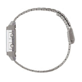 Casio Men's Watch Vintage Collection Digital, Black Dial Silver Stainless Steel Strap, A500WA-1DF