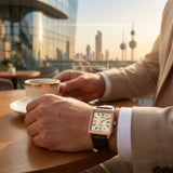 Casio Men's Analog Watch, Champagne Dial With Brown Leather Band, MTP-B190RGL-9BVDF