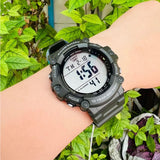 Casio Men's watch Digital, Black Dial Black Resin Strap, AE-1500WHX-3AVD