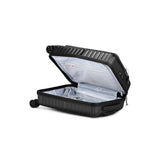 VIP Aerplus 55cm 8 Wheels Hard Trolley with Laptop Compartment | Black, AERPLUS55BLK