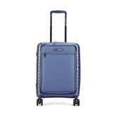 VIP Aerplus 55cm Hard Case Trolley 8 Wheels Blue, AERPLUS55BLU