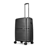 VIP Aerplus 76cm 8 Wheels Hard Trolley | Black, AERPLUS76BLK
