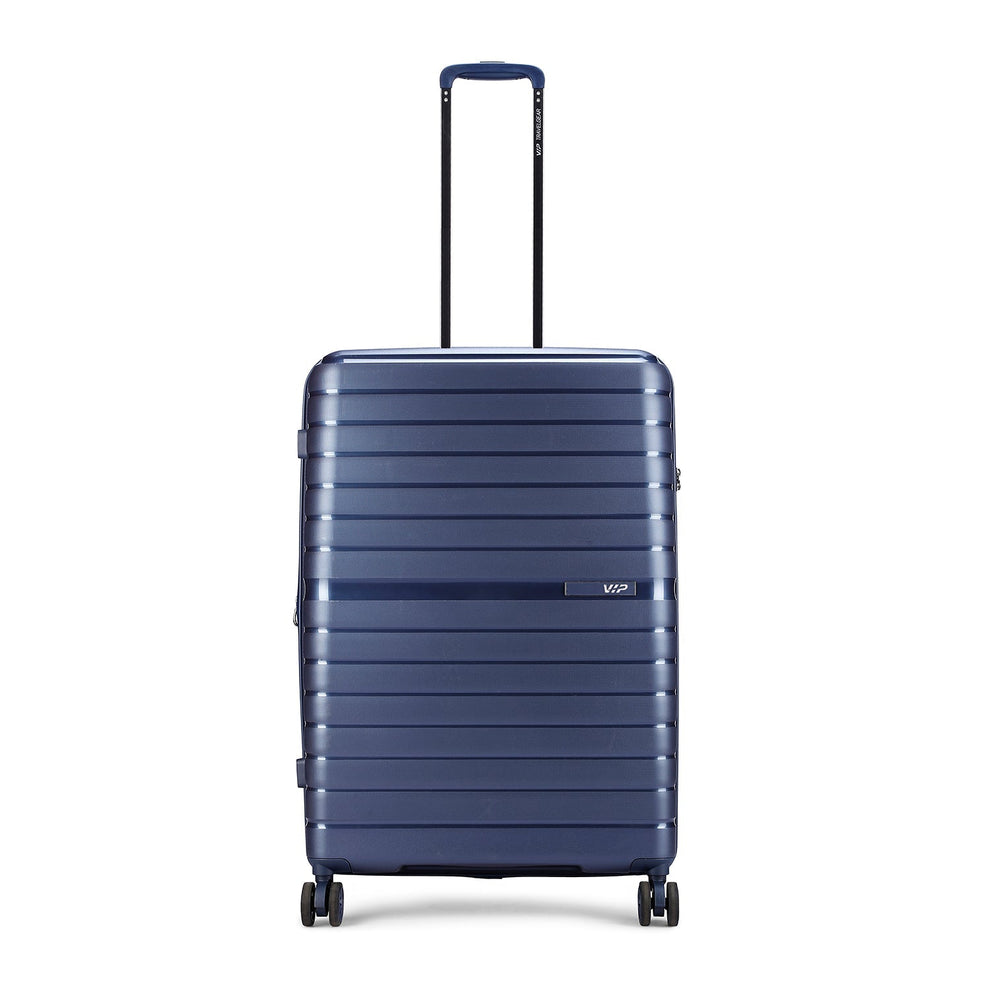 VIP Aerplus 66cm Hard Case Trolley 8 Wheels Blue, AERPLUS66BLU