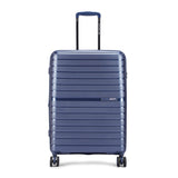 VIP Aerplus 76cm Hard Case Trolley 8 Wheels Blue, AERPLUS76BLU