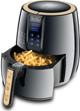 Black+Decker, Digital Air Fryer Aerofry 4 Litres, Black, AF400-B5