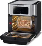 Black+Decker, Digital Air Fryer Oven, 10L Capacity, 90% Less Oil, 9-in-1 Cooking Modes AOF100-B5