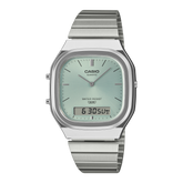 Casio Men's Analog Digital Watch, Blue Dial With Stainless Steel Band, AQ-240E-2ADF - product image