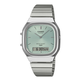 Casio Men's Analog Digital Watch, Blue Dial With Stainless Steel Band, AQ-240E-2ADF - product image