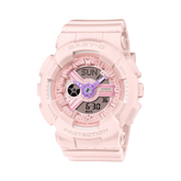 Baby G Women Watch Analog-Digital Dial with Pink Resin Band, BA-110AH-4ADR | Bahrain