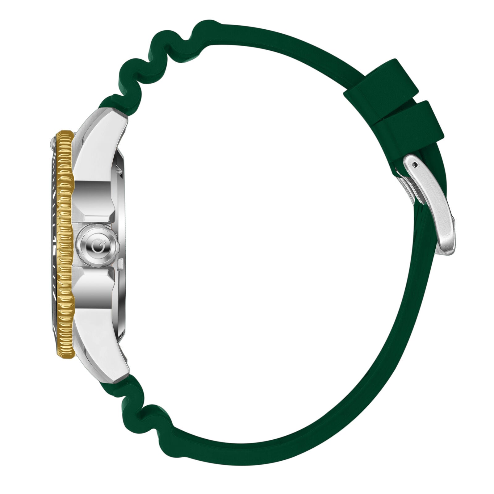 Quantum, Men's, Analog Watch, Green Dial, with Silicone Band, QU-BAR1115.271
