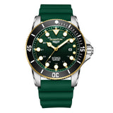 Quantum, Men's, Analog Watch, Green Dial, with Silicone Band, QU-BAR1115.271