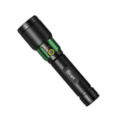 Mr. Light Rechargeable Flashlight 2.1-1500 Lumens with Telescopic Zoom Function, BAZOOKA21