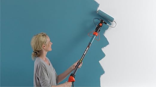 Black+Decker Fast Paint Roller, Efficient & Smooth Painting Tool BDPR400XJ Powertools BA-BDPR400XJ