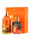 Beverly Hills Polo Prestige Titan 100ML EDP & 200ML Body Spray Gift Set For Men, BHPCPRGSTIT-300