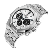 Beverly Hills Polo Club, Men's, Analog Watch, Silver Dial, with Silicone Band, BH-BP3051X.330