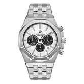 Beverly Hills Polo Club, Men's, Analog Watch, Silver Dial, with Silicone Band, BH-BP3051X.330