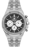 Beverly Hills Polo Club, Men's, Analog Watch, Black Dial, with Stainless Steel Band, BH-BP3051X.350