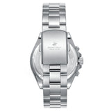 Beverly Hills Polo Club Men's Multifunction Watch with Silver Dial and Silver Stainless Steel Band, BP3127X.331