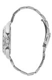 Beverly Hills Polo Club Men's Multifunction Watch with Dark Blue Dial and Silver Stainless Steel Band, BP3127X.390