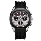 Beverly Hills Polo Club men analog watch, grey dial with black silicone band, model BH-BP3211X.361, Bahrain