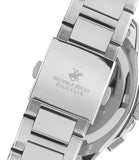 Beverly Hills Polo Club, Men's, Analog Watch, Silver Dial, with Stainless Steel Band, BH-BP3212X.362