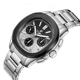 Beverly Hills Polo Club, Men's, Analog Watch, Silver Dial, with Silicone Band, BH-BP3212X.360