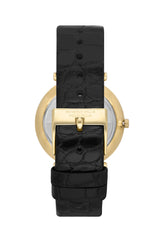 Beverly Hills Polo Club Men's Analog Watch, White Ceramic Dial With Black Leather Strap, BP3615X.131