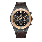 Beverly Hills Polo Club, Men's, Analog Watch, Black Dial, with Leather Band, BH-BP3690X.062