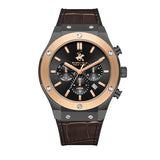 Beverly Hills Polo Club, Men's, Analog Watch, Black Dial, with Leather Band, BH-BP3690X.062