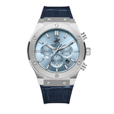 Beverly Hills Polo Club, Men's, Analog Watch, Blue Dial, with Leather Band, BH-BP3690X.307
